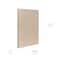 Head West 31.5" Silver Honeycomb Embossed Framed Beveled Wall Mirror